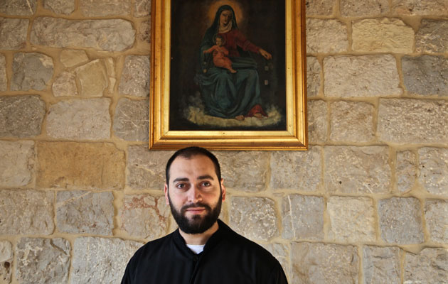 Père Charbel au monastère Saint Antoine